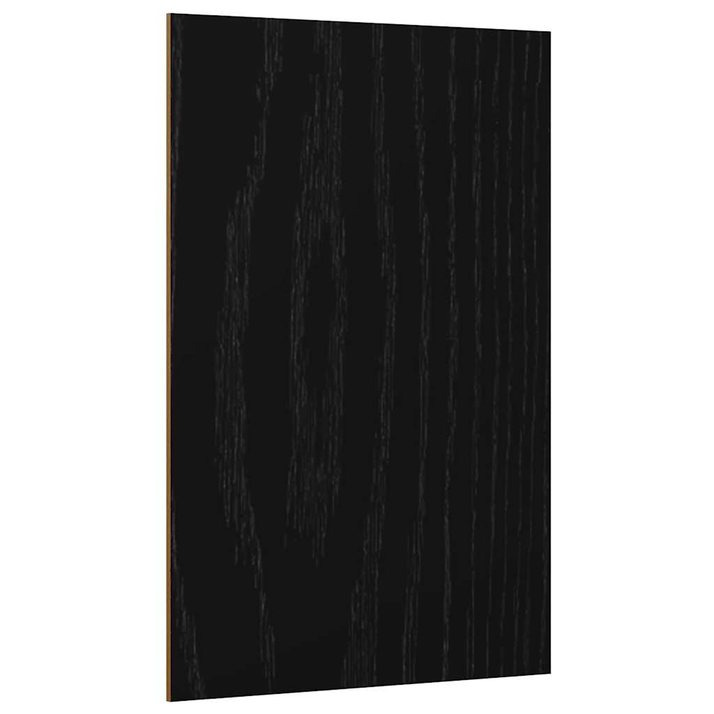 Διακοσμητικά Πάνελ 12 pcs Μαύρη Οξυά 40 x 60 x 0.27 εκ