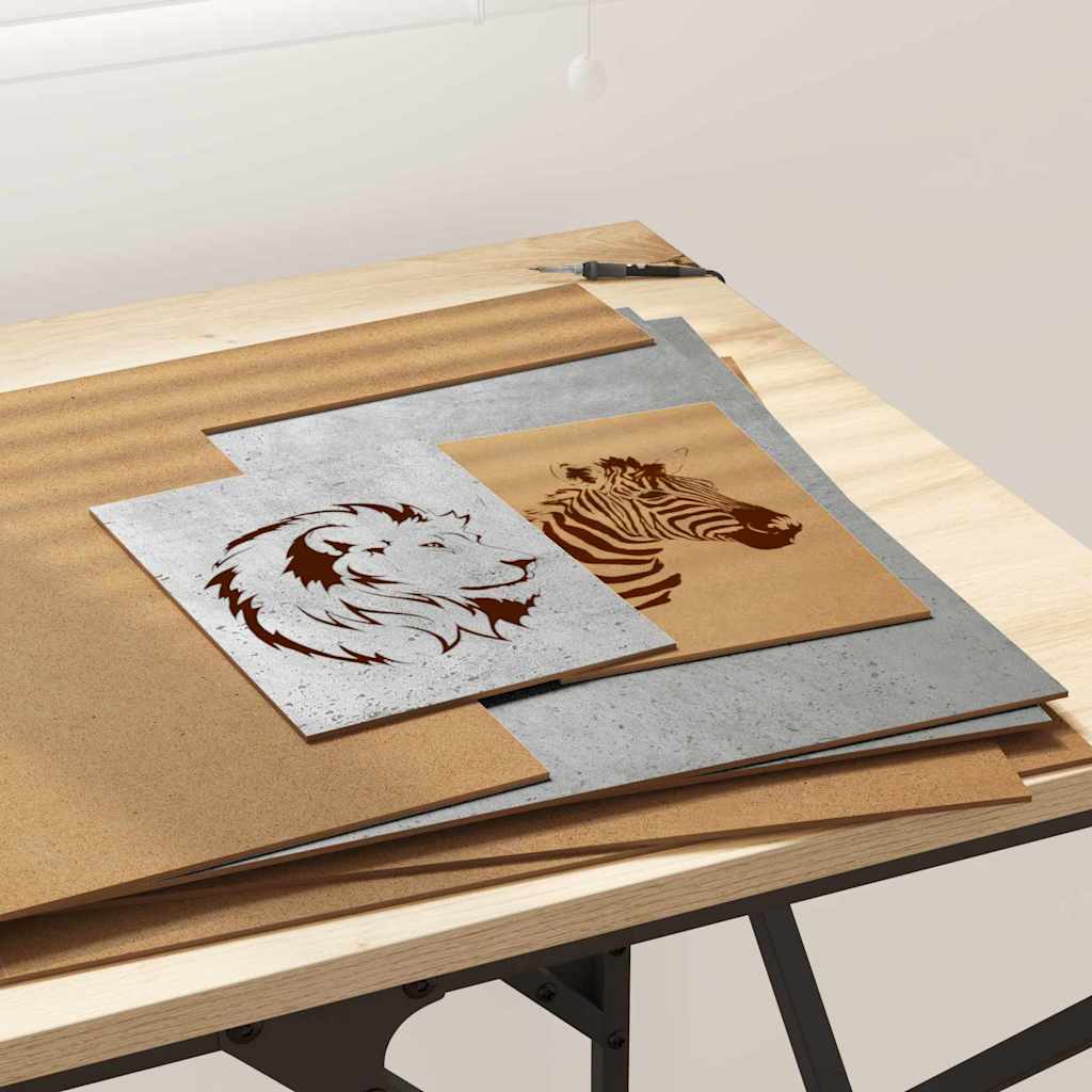 Διακοσμητικά Πάνελ 50 pcs Σκυρόδεμα Γκρι 40 x 60 x 0.27 εκ