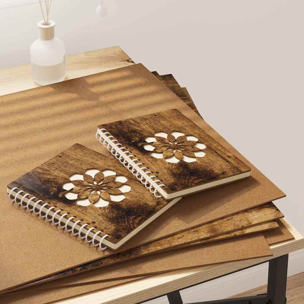 Διακοσμητικά Πάνελ 12 pcs Καπνιστό Δρύς 40 x 60 x 0.27 εκ - Pakobazaar