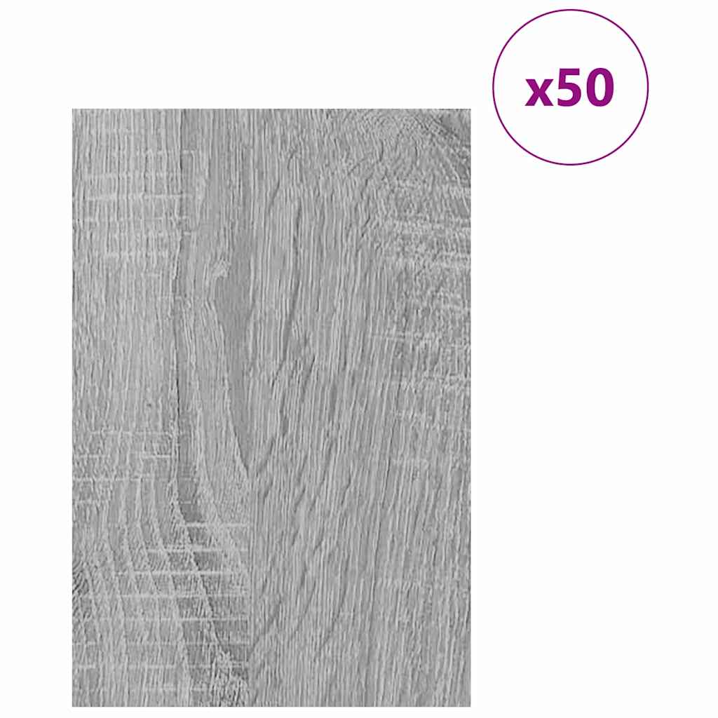 Διακοσμητικά Πάνελ 50 pcs Γκρίζο Σονομα 40 x 60 x 0.27 εκ