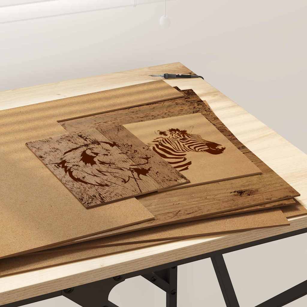 Διακοσμητικά Πάνελ 12 pcs Παλιό ξύλο 40 x 60 x 0.27 εκ