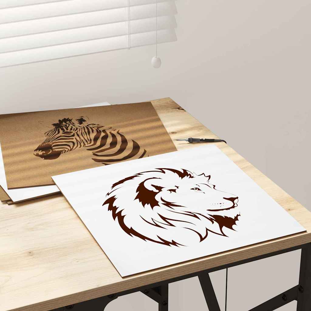 Διακοσμητικά Πάνελ 50 pcs Λευκό 30 x 30 x 0.27 εκ.