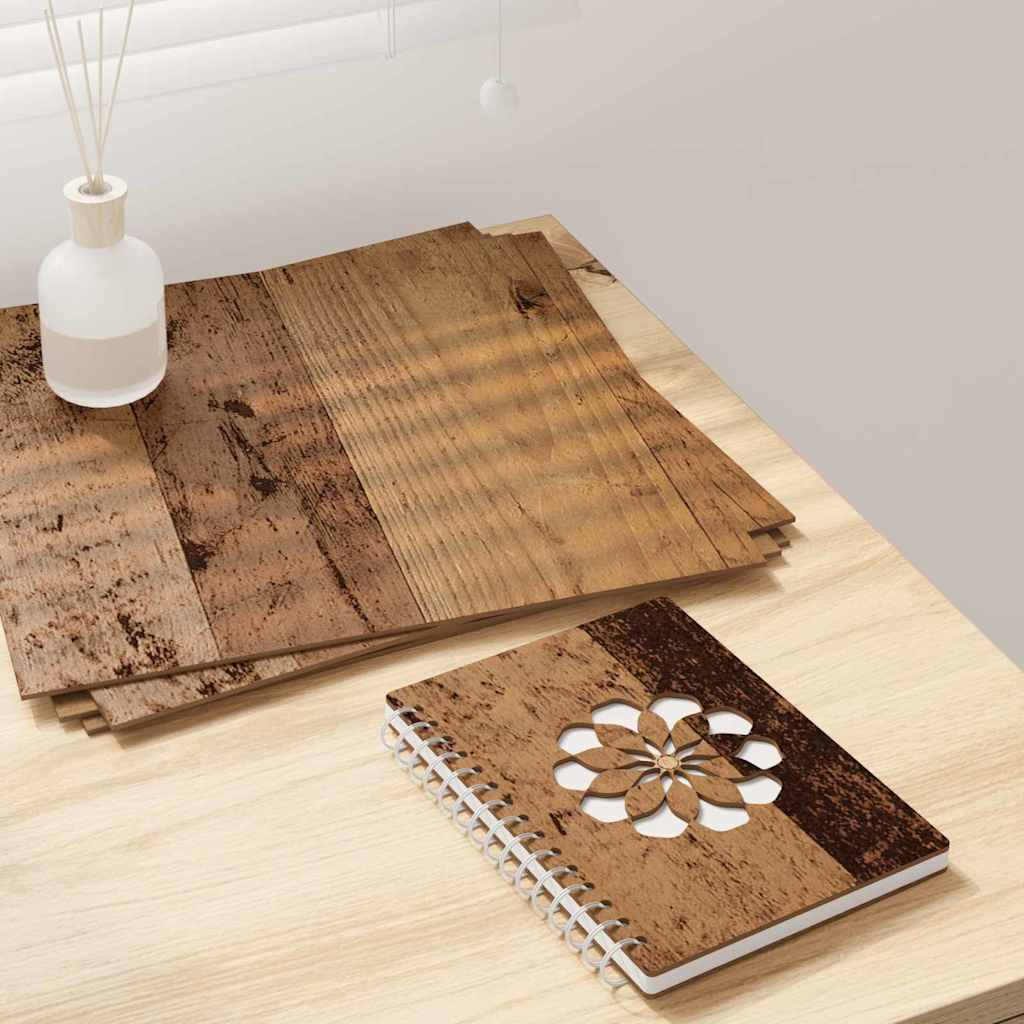 Διακοσμητικά Πάνελ 12 pcs Παλιό ξύλο 30 x 30 x 0.27 εκ.