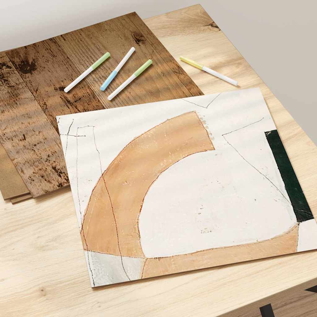 Διακοσμητικά Πάνελ 50 pcs Παλιό ξύλο 30 x 30 x 0.27 εκ. - Pakobazaar