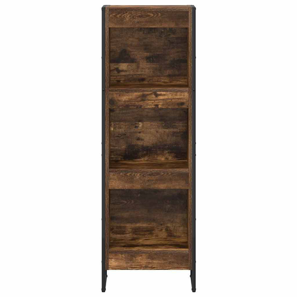 Βιβλιοθήκη Καπνιστό Δρύς 40 x 30 x 121 εκ Επεξεργασμένο ξύλο