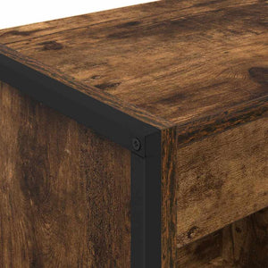 Βιβλιοθήκη 40 x 30 x 189,5 εκ Επεξεργασμένο Ξύλο Καπνιστό Δρύς