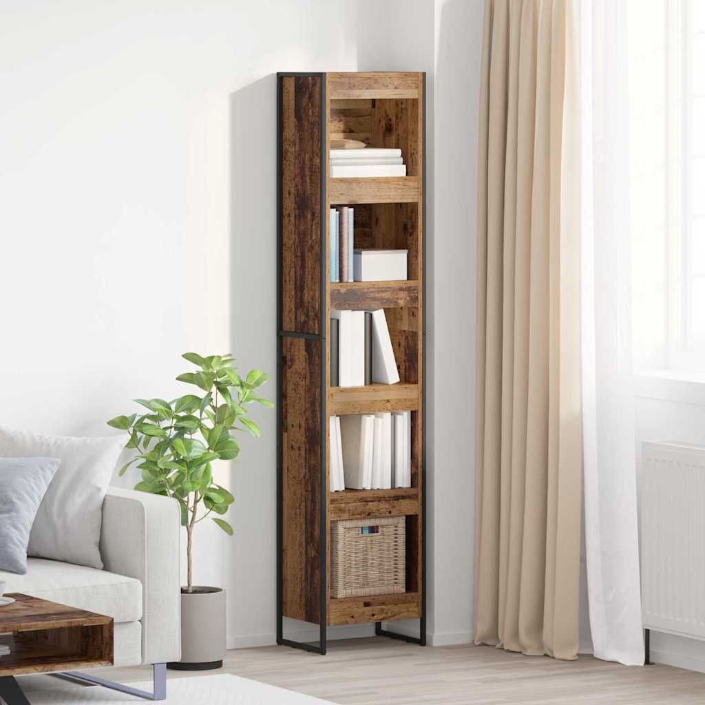 Βιβλιοθήκη Παλιό Ξύλο 80 x 30 x 155 εκ Επεξεργασμένο ξύλο - Pakobazaar