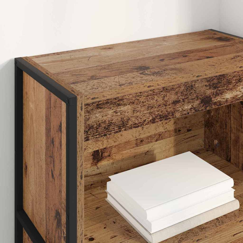 Βιβλιοθήκη Παλιό Ξύλο 60 x 30 x 121 εκ Επεξεργασμένο ξύλο