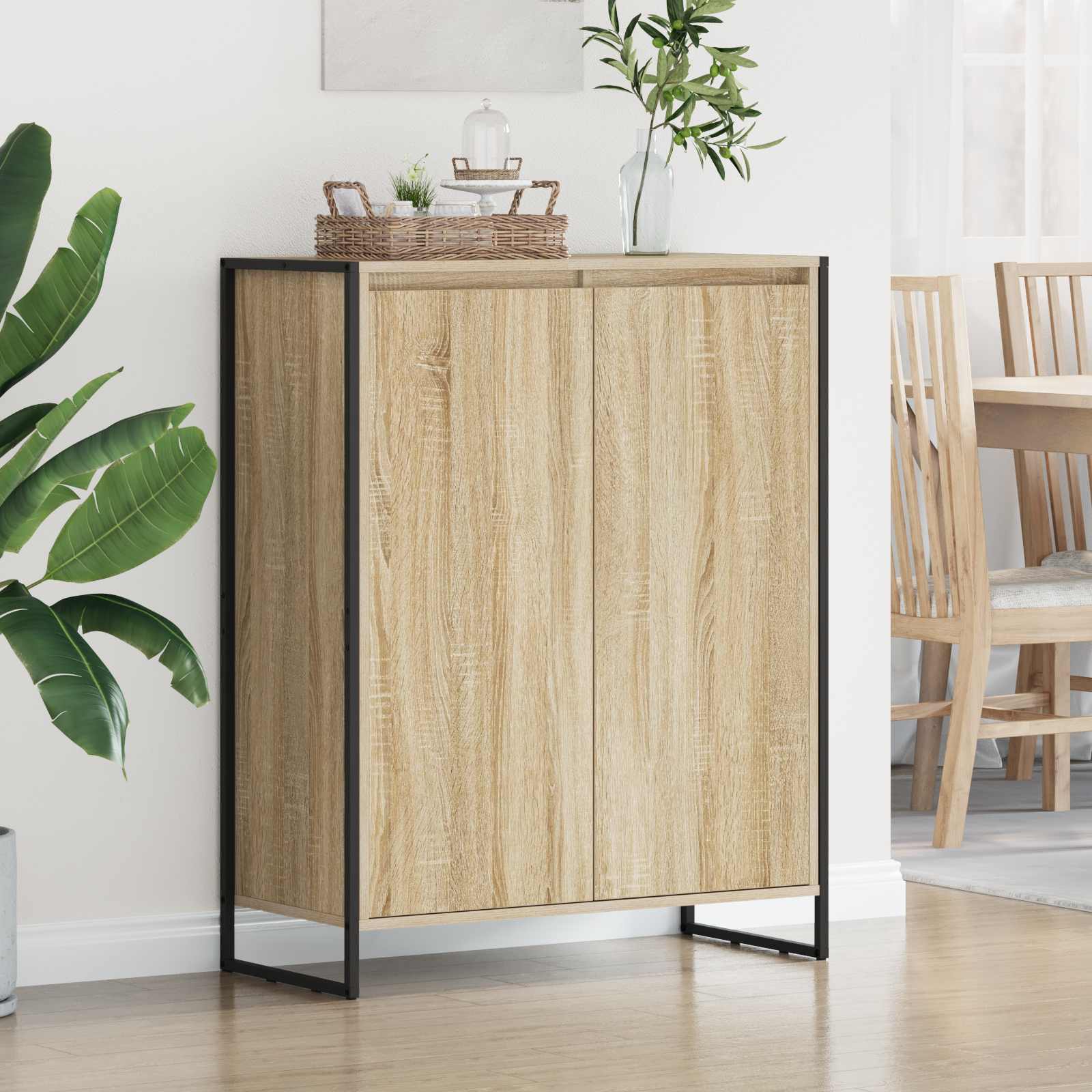 Ντουλάπα Παπουτσιών Σονόμα 79 x 36 x 100 εκ. Επεξεργασμένο ξύλο