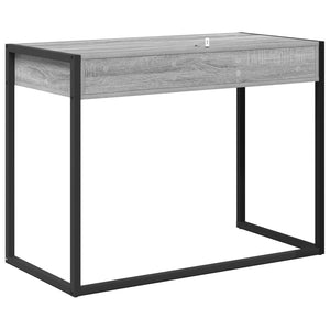 Γραφείο Γκρίζο Σονομα 100 x 50 x 75 cm Επεξεργασμένο ξύλο - Pakobazaar