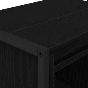Ντουλάπι Μπάνιου Μαύρη Οξυά 90 x 30 x 60 cm Επεξεργασμένο ξύλο - Pakobazaar