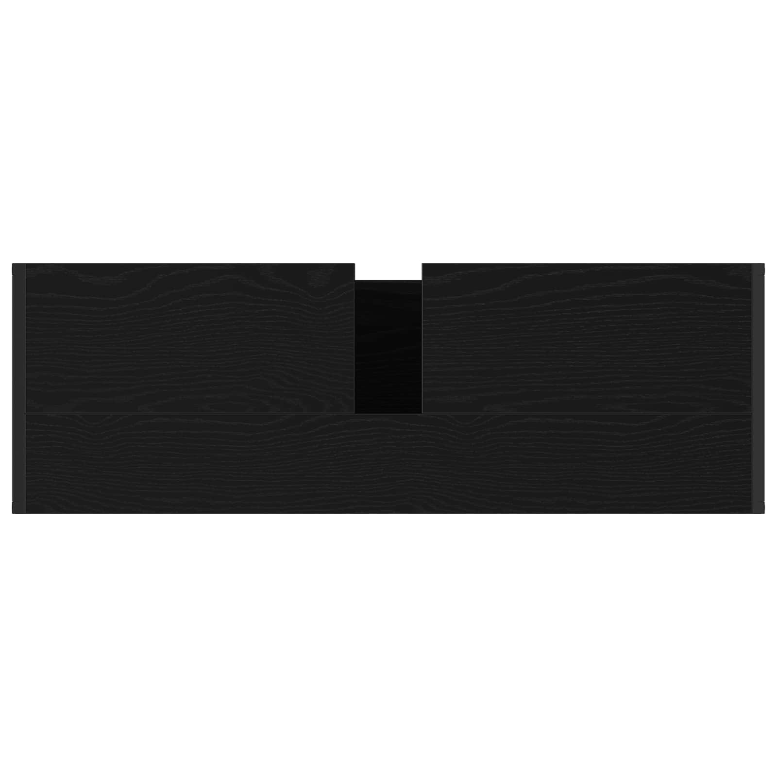 Ντουλάπι Μπάνιου Μαύρη Οξυά 90 x 30 x 60 cm Επεξεργασμένο ξύλο - Pakobazaar