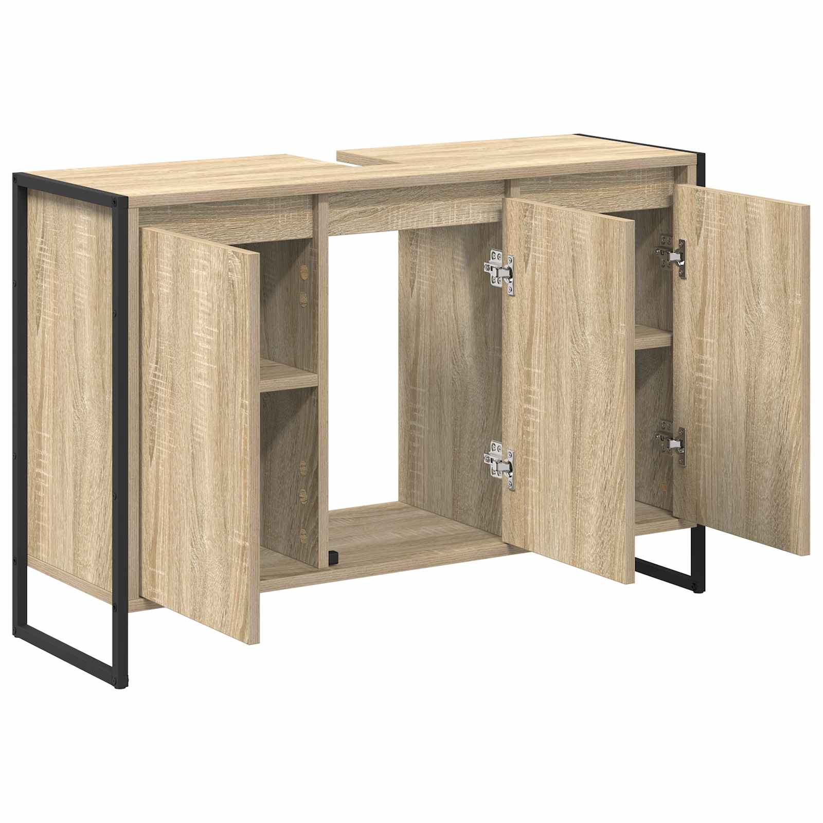Ντουλάπι Μπάνιου Σονόμα 90 x 30 x 60 cm Επεξεργασμένο ξύλο - Pakobazaar