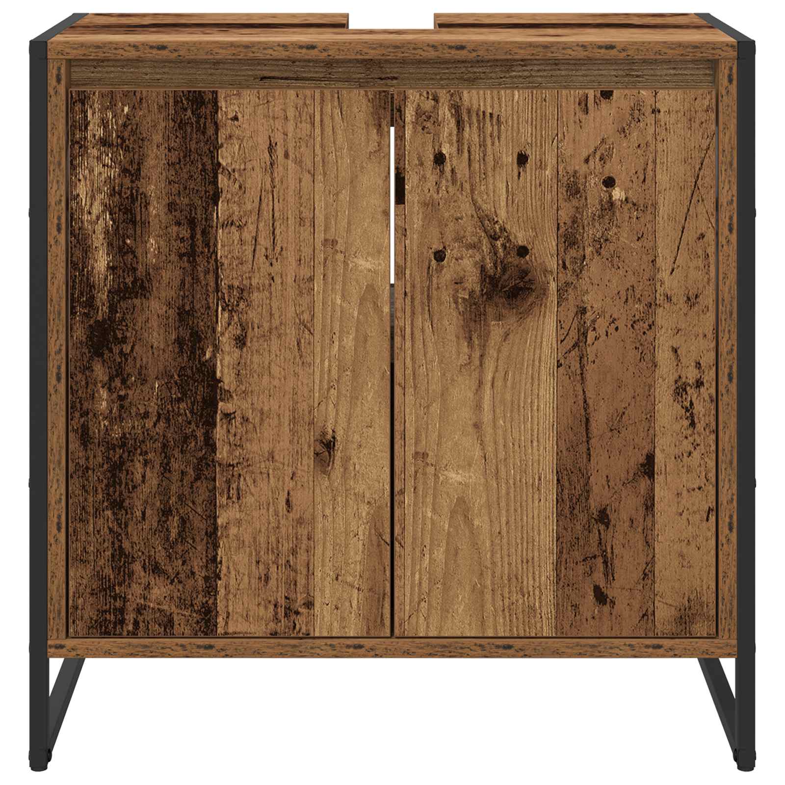 Ντουλάπι Μπάνιου Παλιό Ξύλο 60 x 30 x 60 cm Επεξεργασμένο ξύλο