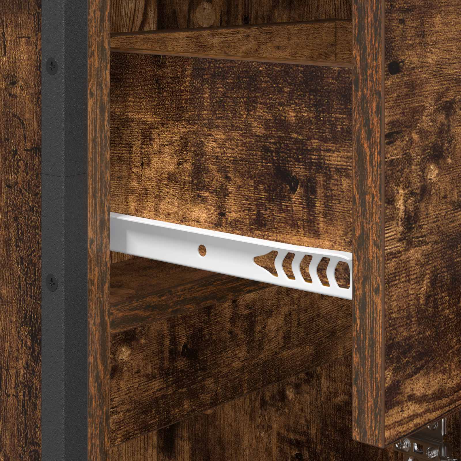 Ντουλάπι Μπάνιου με συρτάρι Καπνιστό Δρύς 40 x 30 x 100 εκ