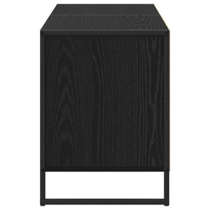 Ντουλάπι TV Μαύρη Οξυά 140 x 36 x 49.5 εκ Επεξεργασμένο ξύλο - Pakobazaar