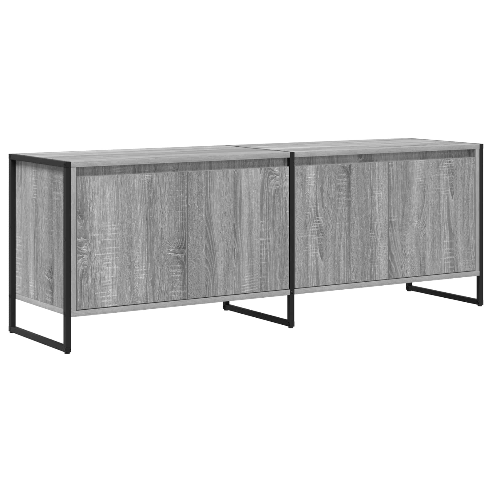 Ντουλάπι TV Γκρίζο Σονομα 140 x 36 x 49.5 εκ Επεξεργασμένο ξύλο - Pakobazaar
