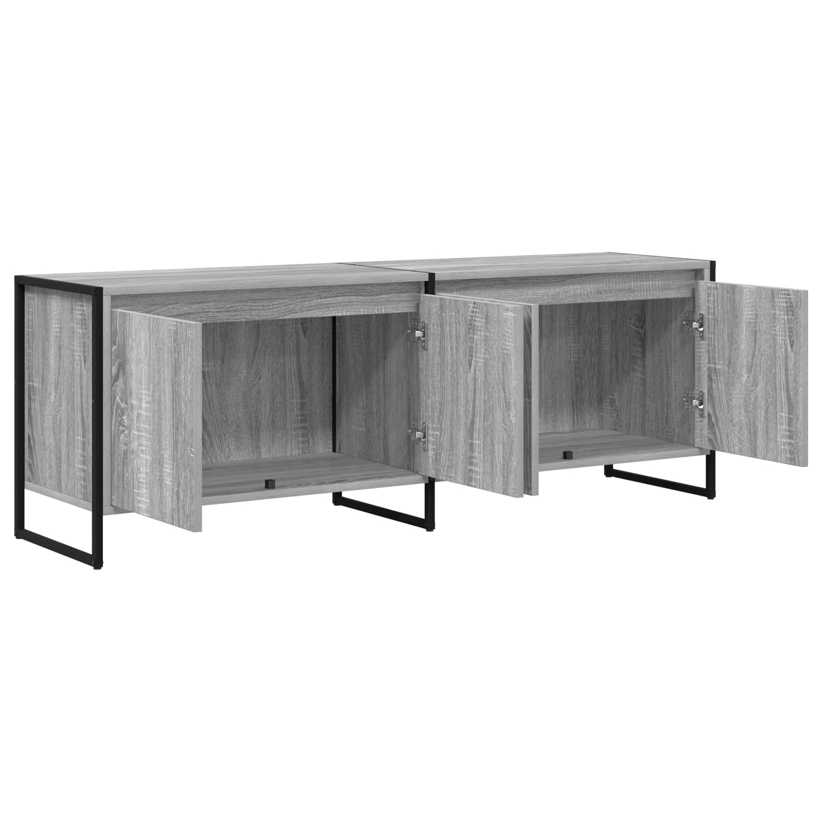Ντουλάπι TV Γκρίζο Σονομα 140 x 36 x 49.5 εκ Επεξεργασμένο ξύλο - Pakobazaar