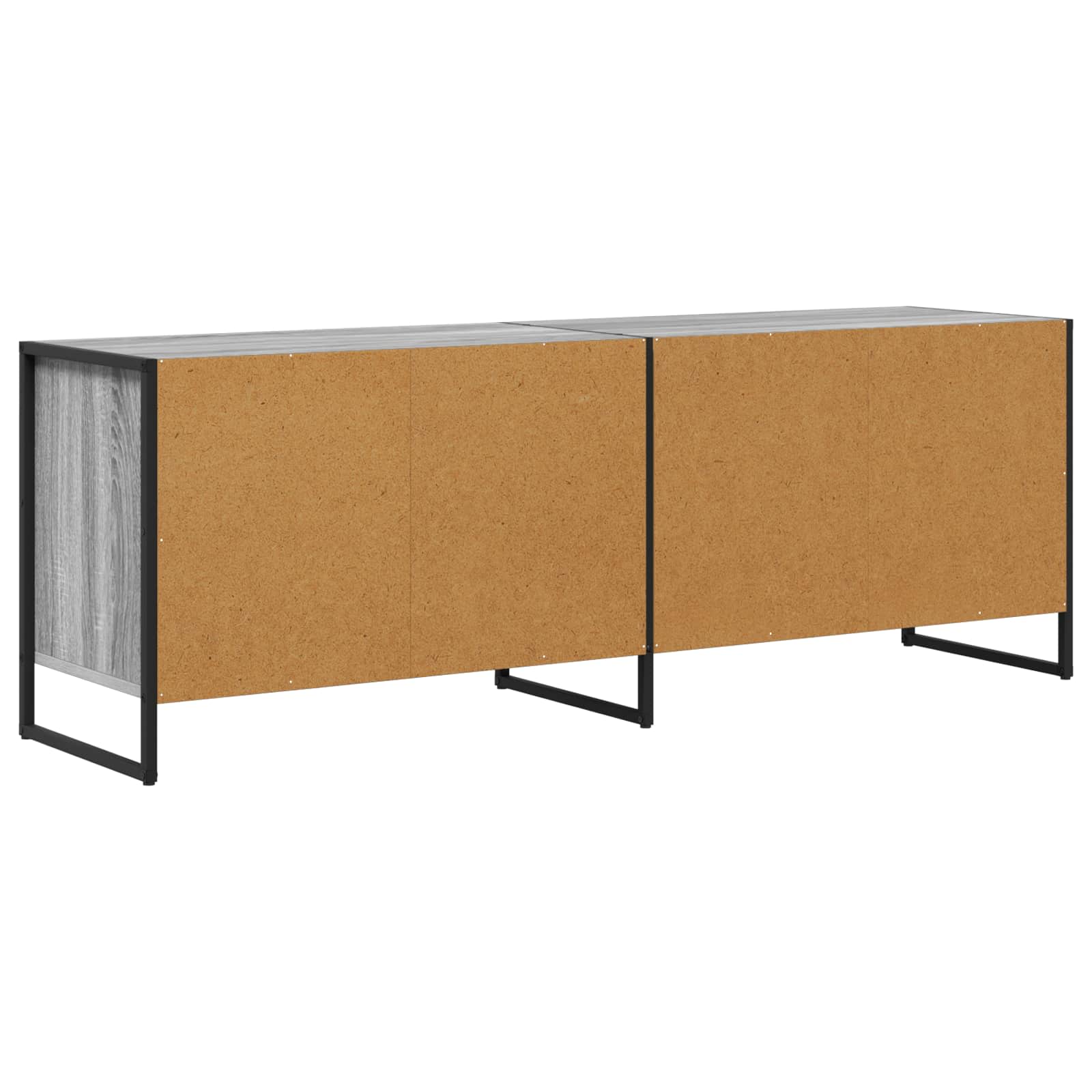 Ντουλάπι TV Γκρίζο Σονομα 140 x 36 x 49.5 εκ Επεξεργασμένο ξύλο - Pakobazaar