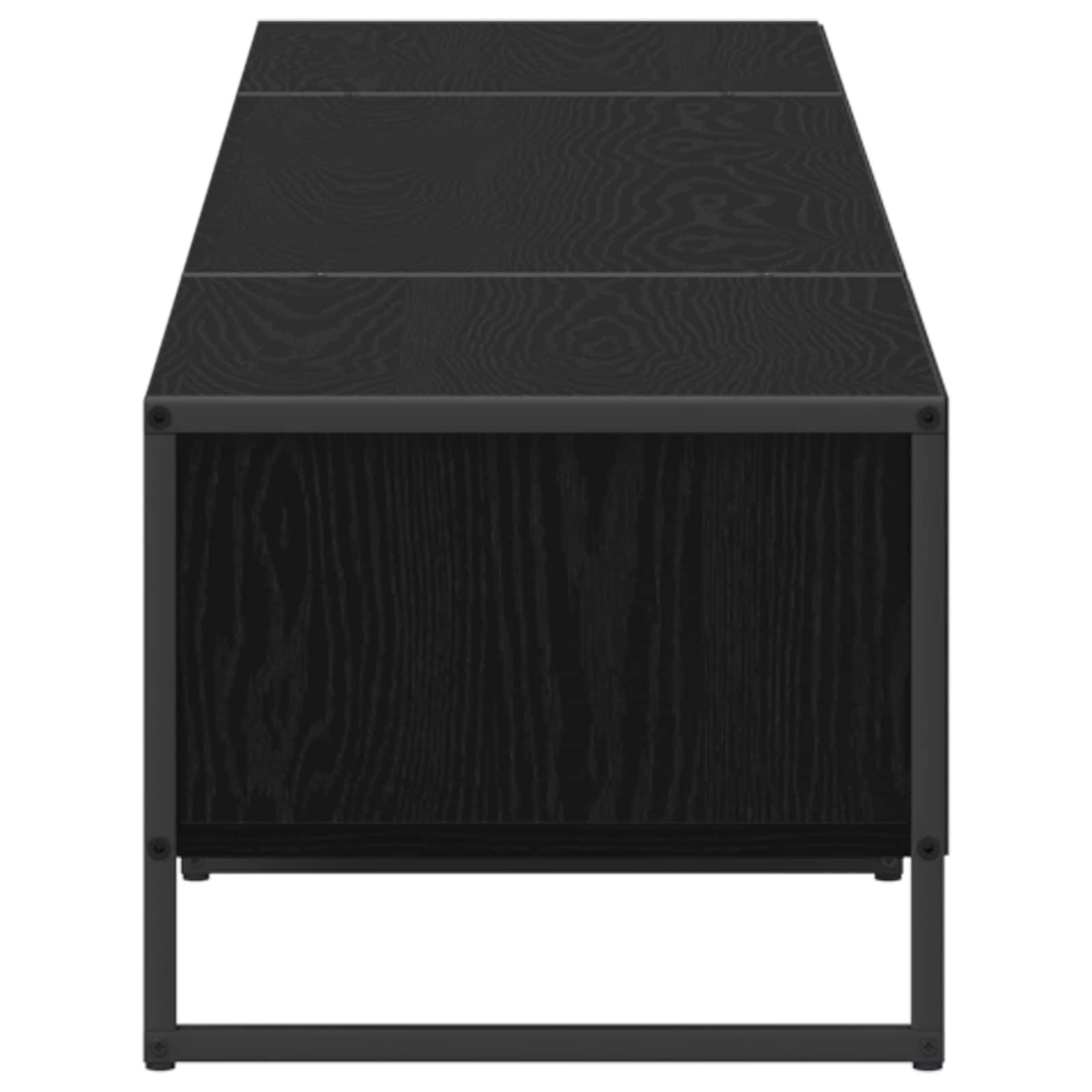Ντουλάπι TV Μαύρη Οξυά 170.5 x 36 x 30.5 εκ Επεξεργασμένο ξύλο - Pakobazaar