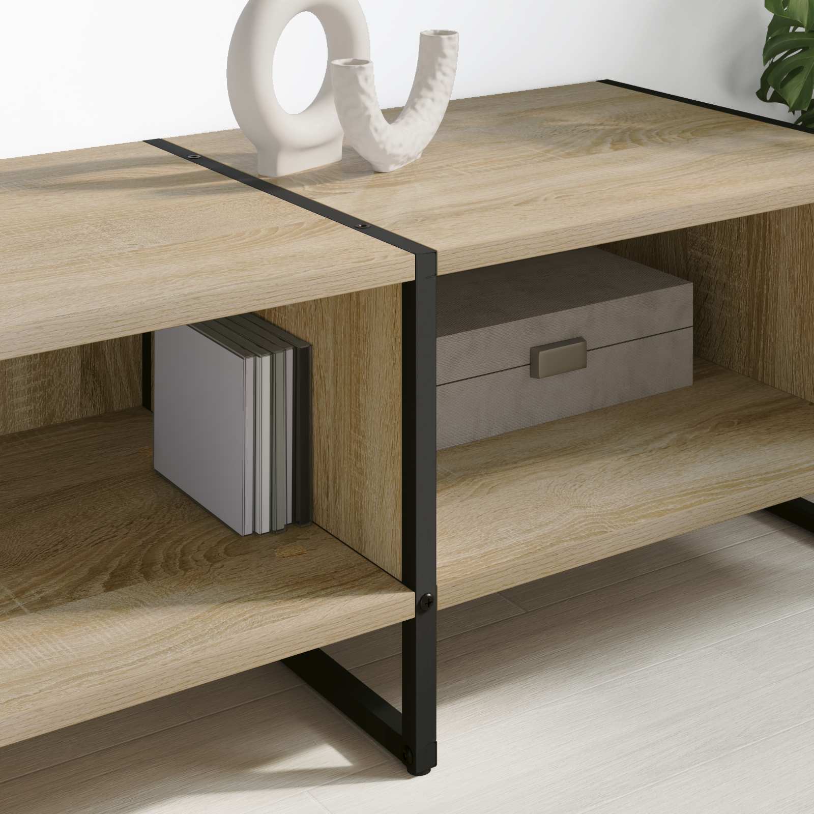 Ντουλάπι TV Σονόμα 170.5 x 36 x 30.5 εκ Επεξεργασμένο ξύλο - Pakobazaar