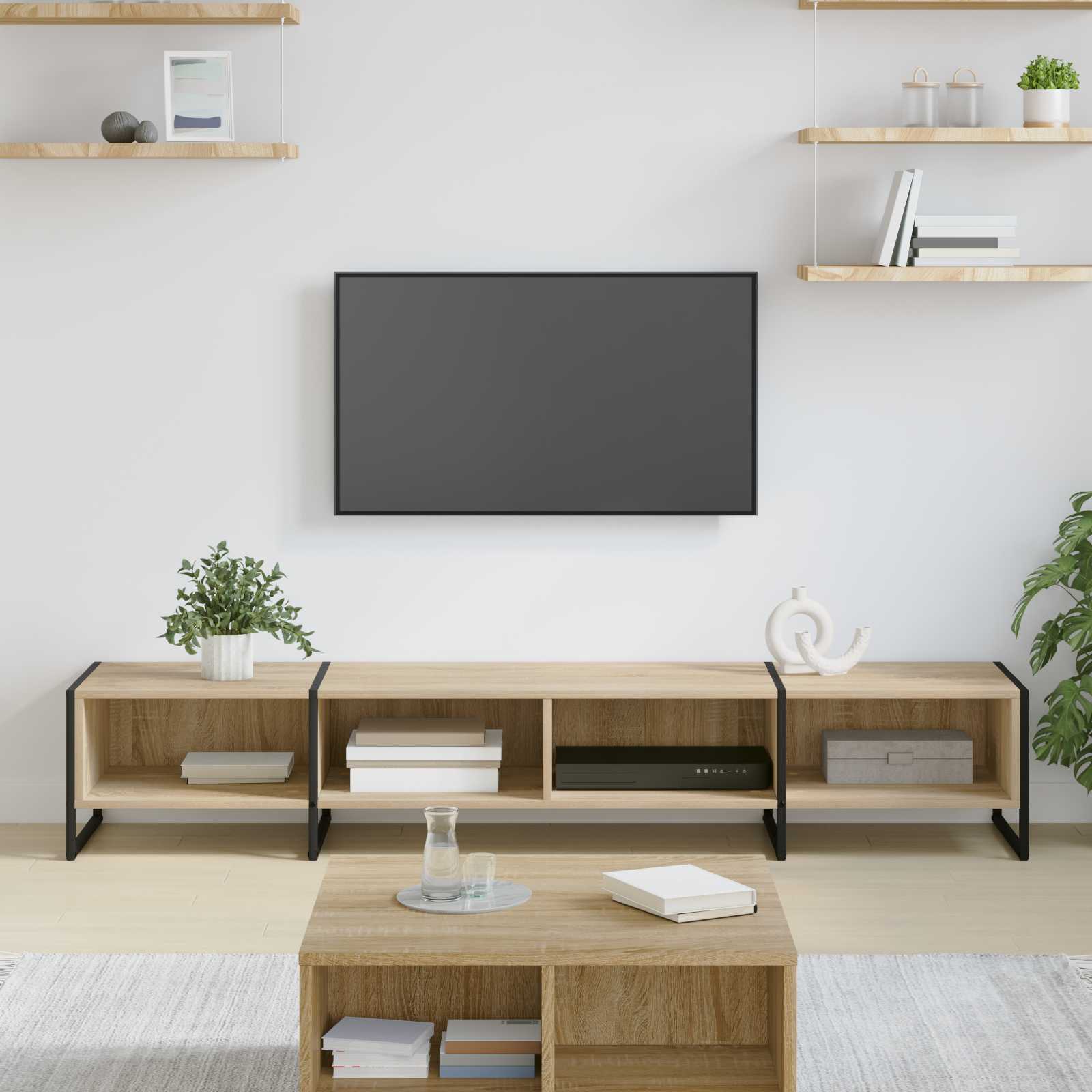 Ντουλάπι TV Σονόμα 170.5 x 36 x 30.5 εκ Επεξεργασμένο ξύλο - Pakobazaar