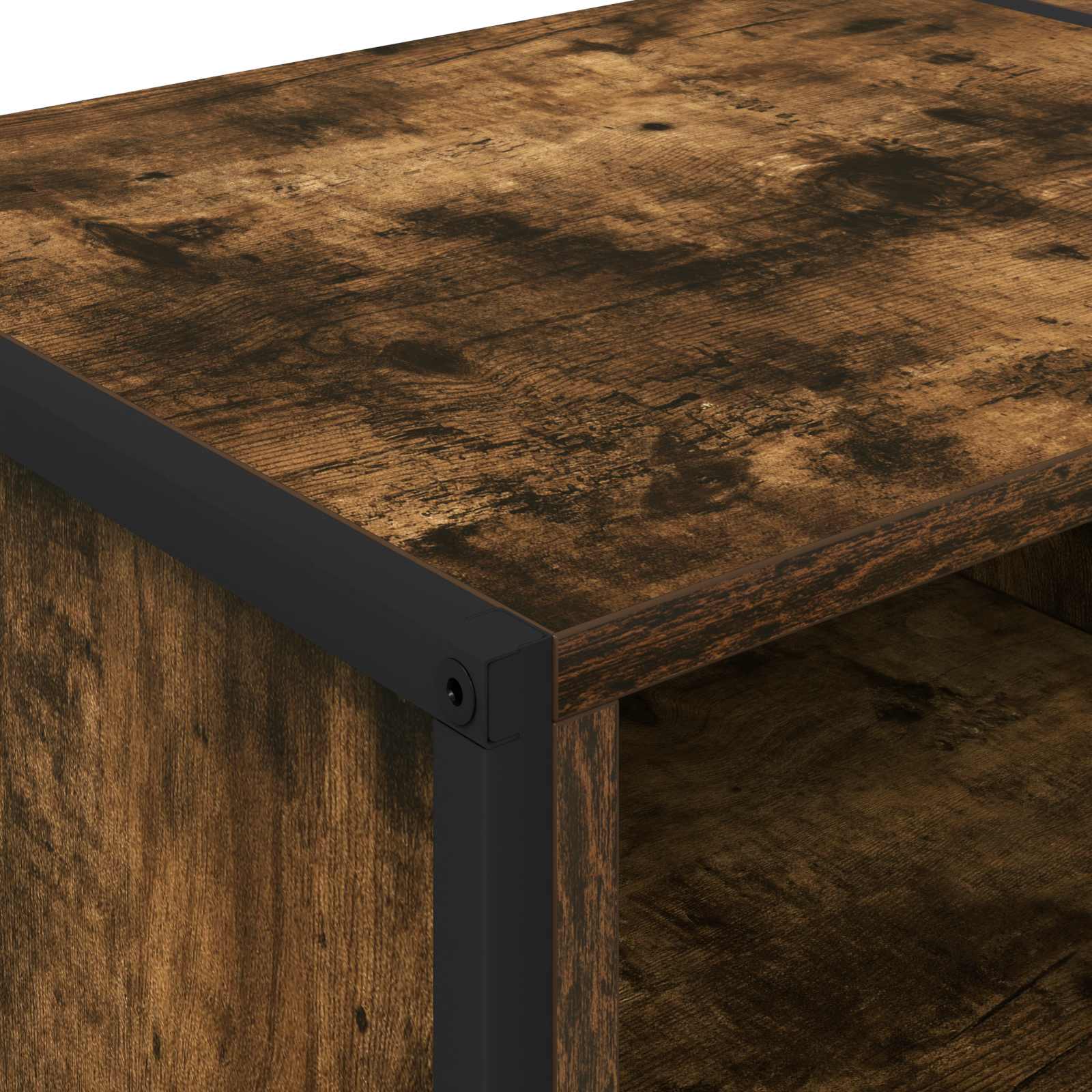 Ντουλάπι TV Καπνιστό Δρύς 170.5 x 36 x 30.5 εκ - Pakobazaar