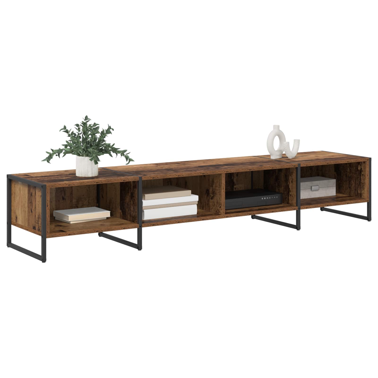 Ντουλάπι TV Παλιό Ξύλο 170.5 x 36 x 30.5 εκ Επεξεργασμένο ξύλο - Pakobazaar