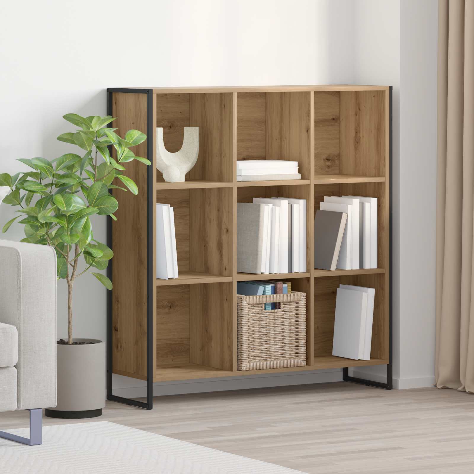 Βιβλιοθήκη 99.5 x 30 x 108.5 εκ Επεξεργασμένο ξύλο