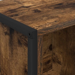 Βιβλιοθήκη 68 x 30 x 108.5 εκ. Επεξεργασμένο Ξύλο Καπνιστό Δρύς