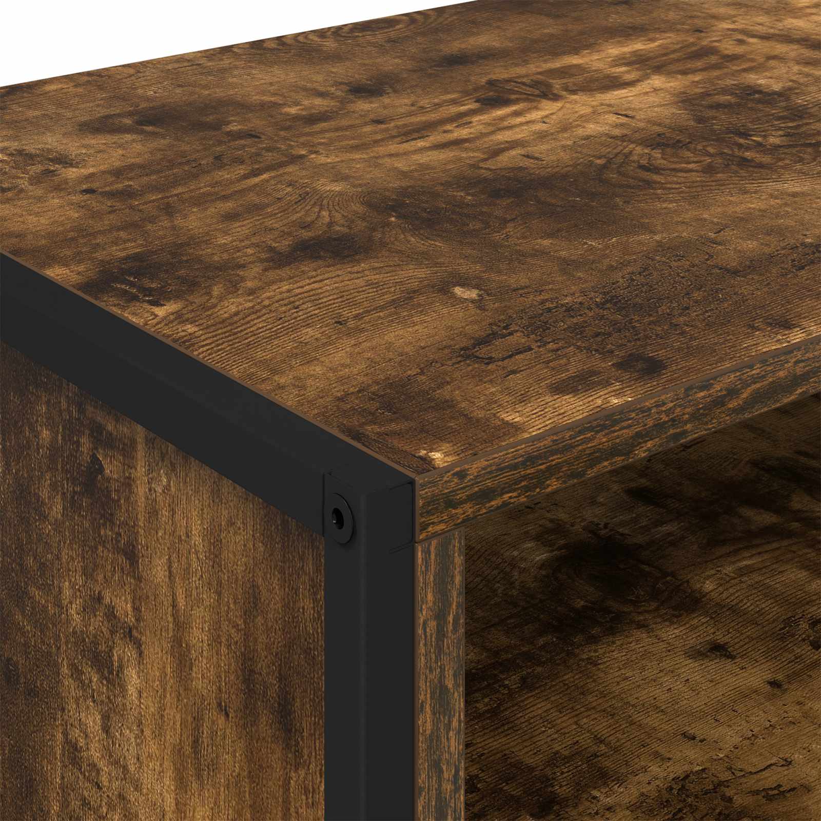 Ντουλάπι TV Καπνιστό Δρύς 100 x 36.5 x 30.5 εκ - Pakobazaar