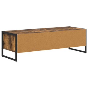 Ντουλάπι TV Καπνιστό Δρύς 100 x 36.5 x 30.5 εκ - Pakobazaar