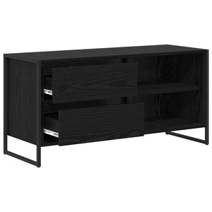 Ντουλάπι TV 100 x 36 x 49,5 εκ Μαύρη Οξυά Επεξεργασμένο Ξύλο