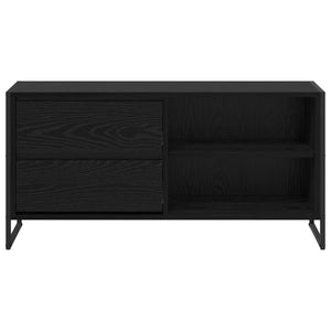 Ντουλάπι TV 100 x 36 x 49,5 εκ Μαύρη Οξυά Επεξεργασμένο Ξύλο