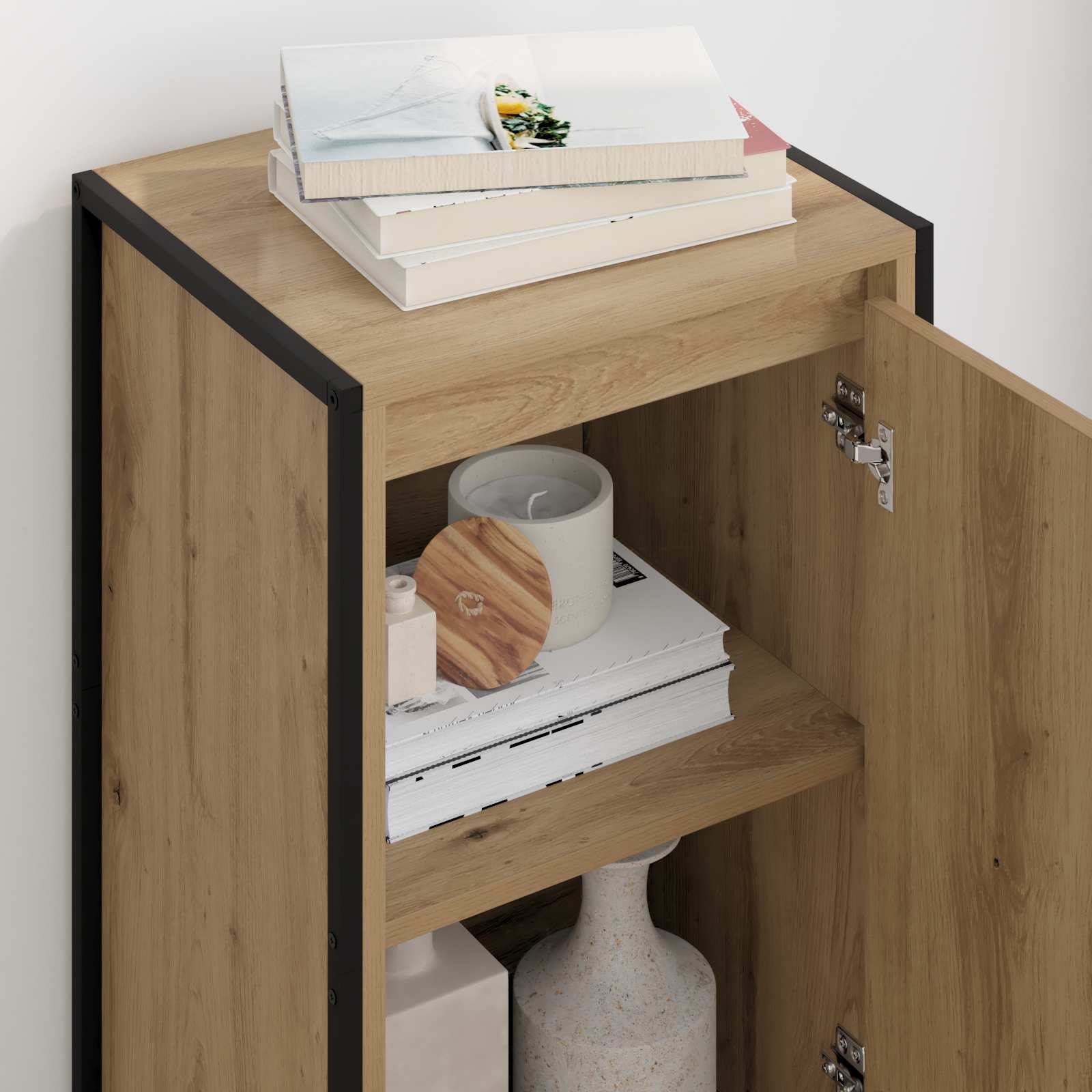 Πλαϊνό γραφείο Καρυδιά Χειροποίητης Εργασίας 43 x 36 x 75,5 εκ. - Pakobazaar