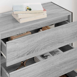 Πλαϊνό γραφείο Γκρίζο Σονομα 79 x 36 x 75.5 εκ.