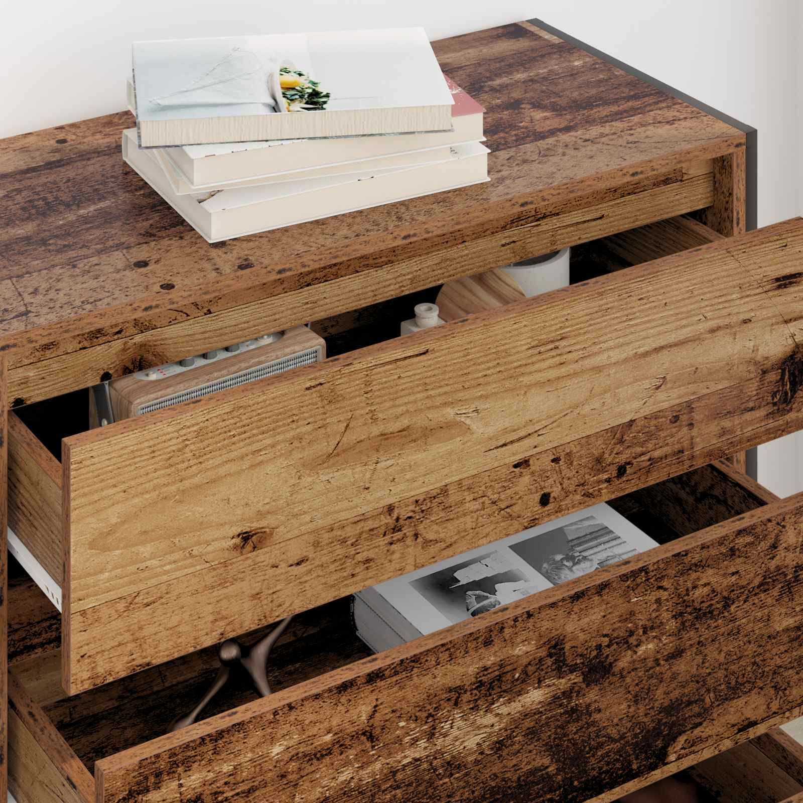 Πλαϊνό γραφείο Παλιό Ξύλο 79 x 36 x 75.5 εκ. Επεξεργασμένο ξύλο - Pakobazaar