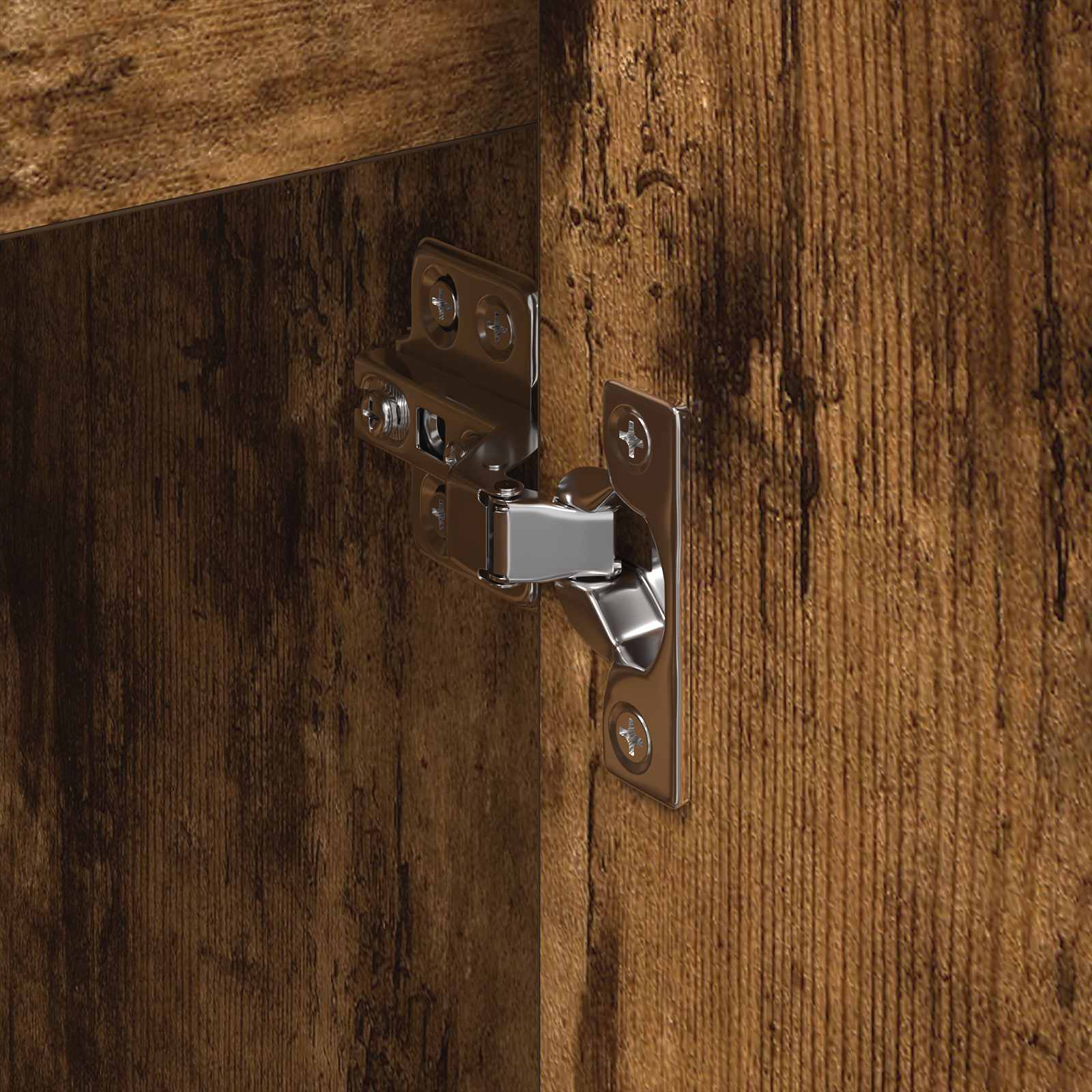 Βοηθητικό ντουλάπι Καπνιστό Δρύς 79 x 36 x 75 εκ