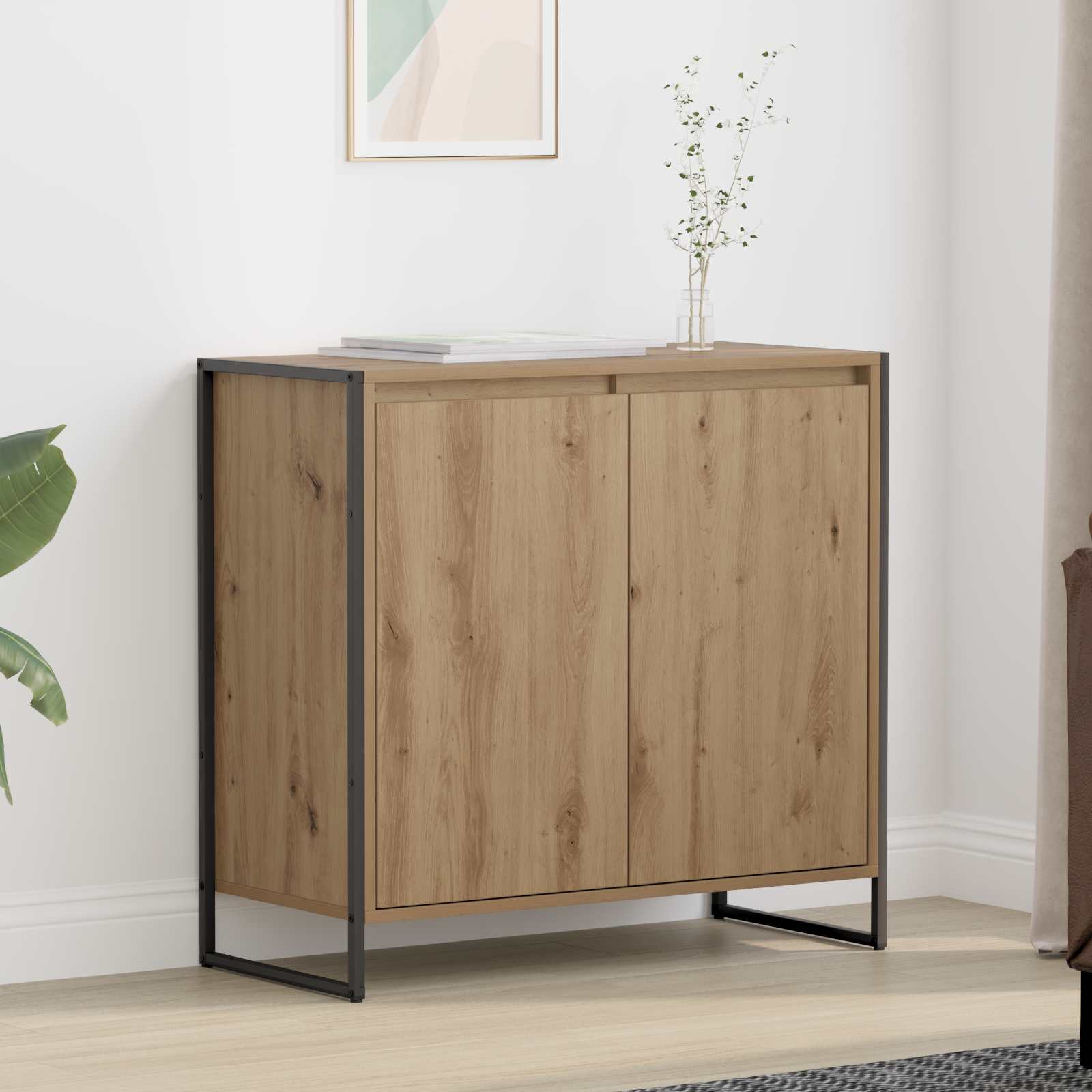 Βοηθητικό ντουλάπι Καρυδιά Χειροποίητης Εργασίας - Pakobazaar