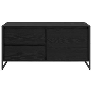 Ντουλάπι TV 100 x 36 x 49.5 εκ Μαύρη Οξυά Επεξεργασμένο Ξύλο
