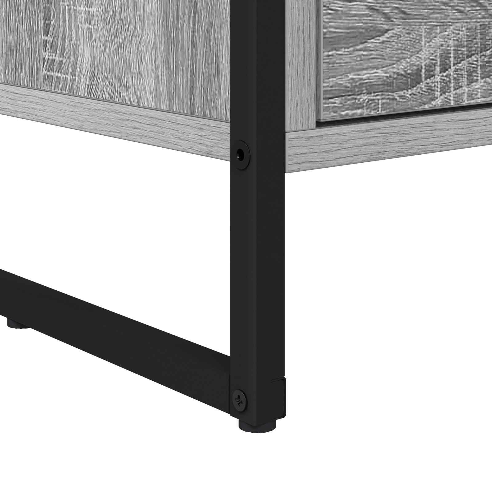 Ντουλάπι TV 100 x 36 x 49.5 εκ Γκρίζο Σονομα Επεξεργασμένο Ξύλο