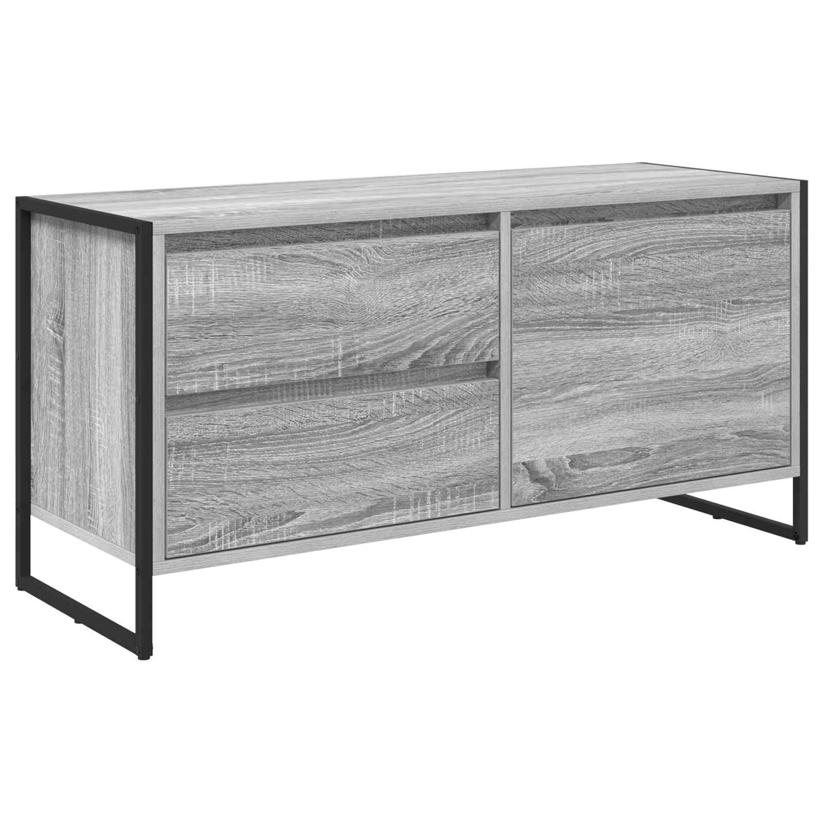 Ντουλάπι TV 100 x 36 x 49.5 εκ Γκρίζο Σονομα Επεξεργασμένο Ξύλο