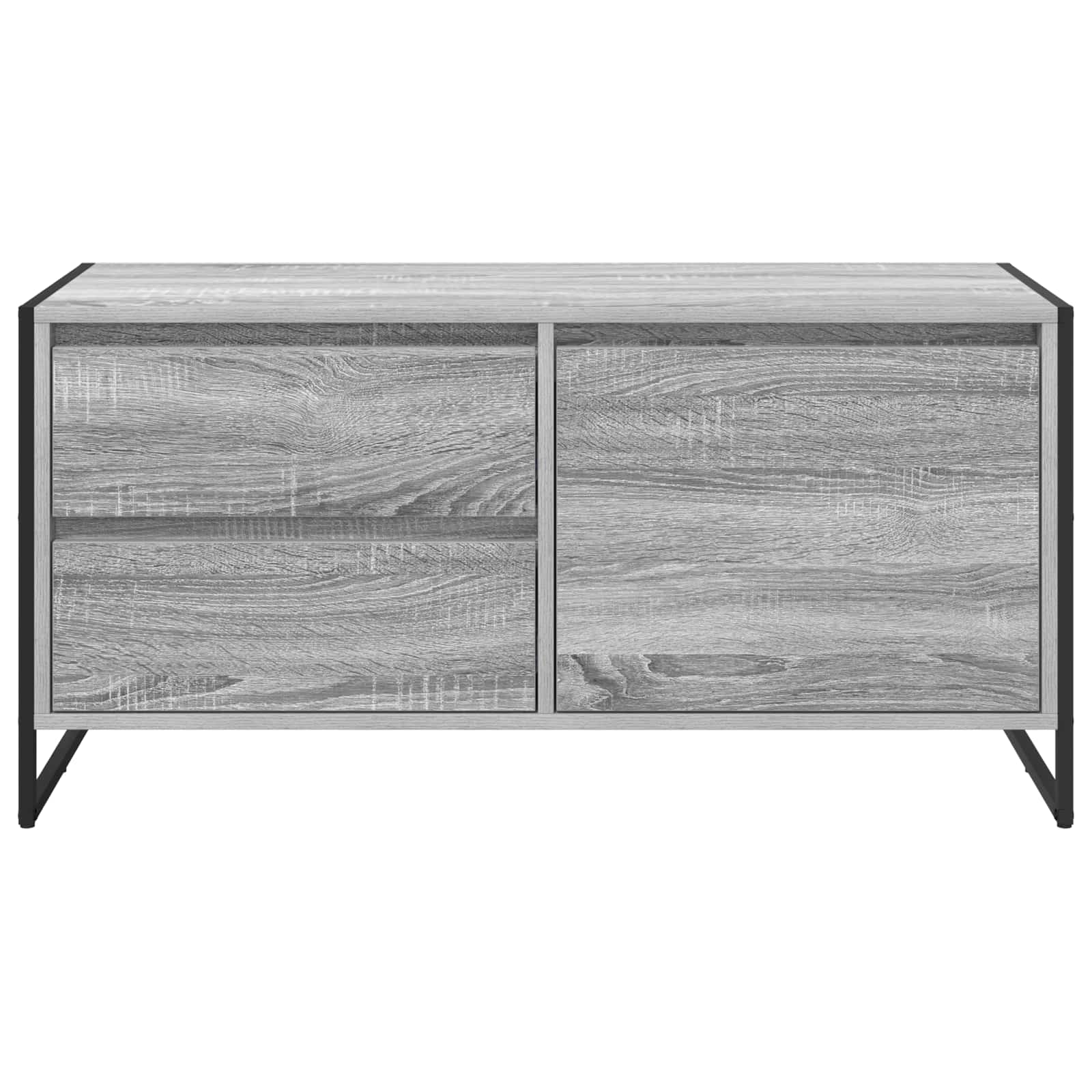 Ντουλάπι TV 100 x 36 x 49.5 εκ Γκρίζο Σονομα Επεξεργασμένο Ξύλο