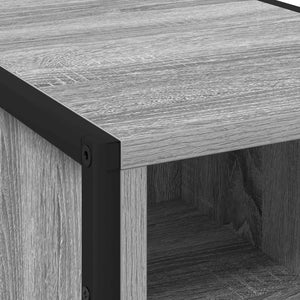 Κομοδίνο 2 τμχ. Γκρίζο Σονομα 39.5 x 30 x 50 εκ
