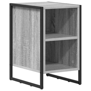 Κομοδίνο 2 τμχ. Γκρίζο Σονομα 39.5 x 30 x 50 εκ
