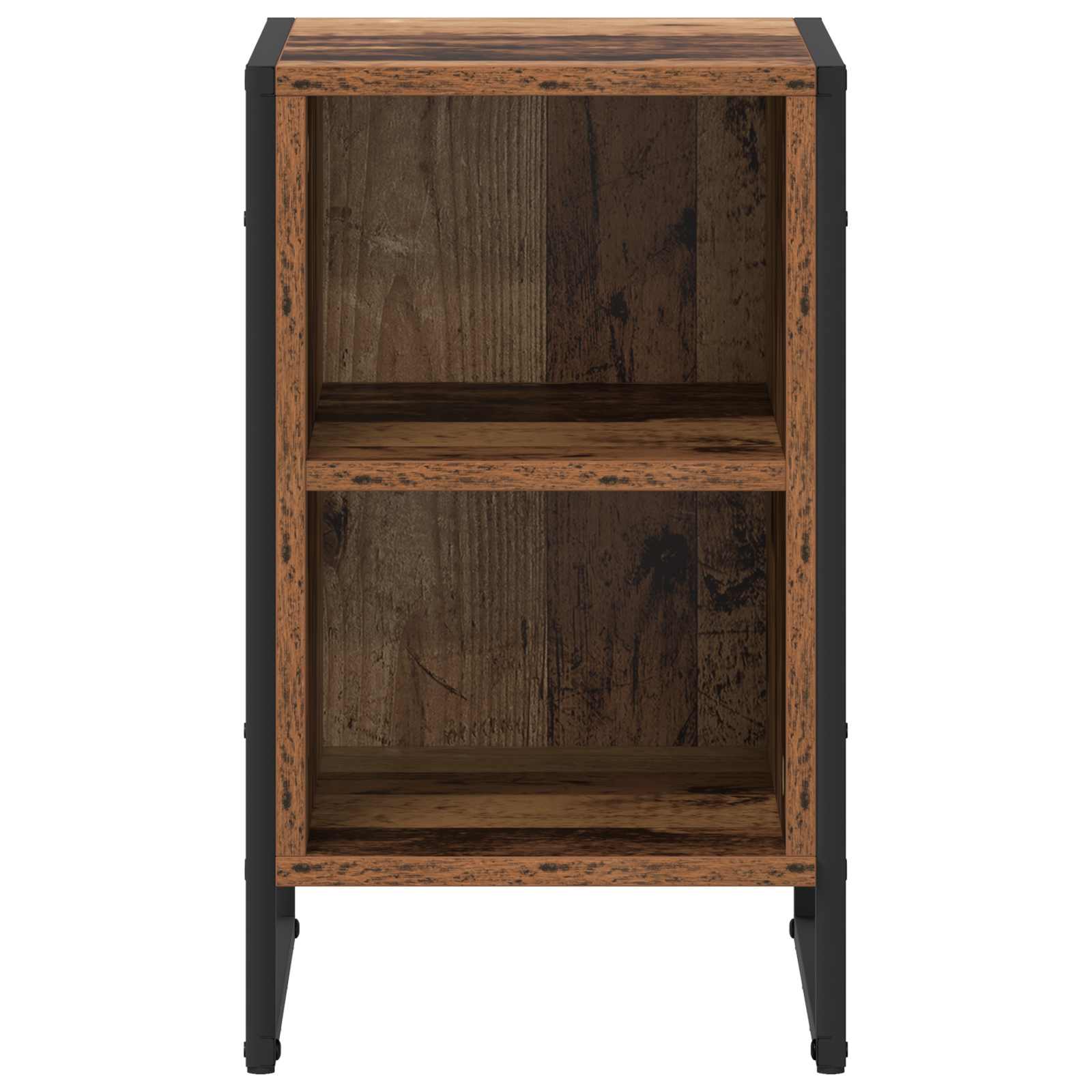 Κομοδίνο 2 pcs Παλιό Ξύλο 39.5 x 30 x 50 εκ Επεξεργασμένο ξύλο