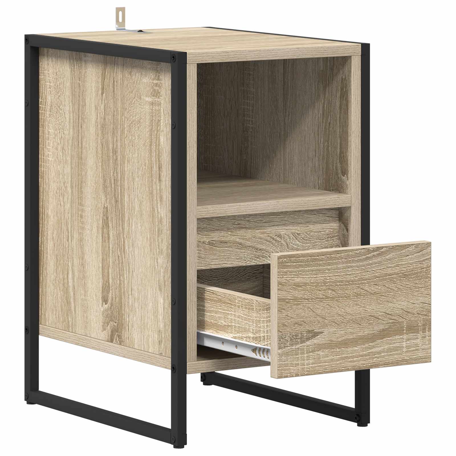 Κομοδίνο 2 pcs Σονόμα 39,5 x 30 x 50 εκ Επεξεργασμένο ξύλο
