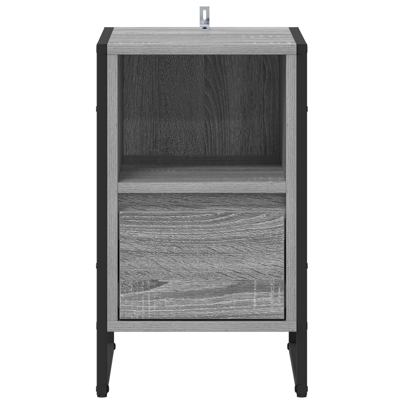 Κομοδίνο με συρτάρι 2 pcs Γκρίζο Σονομα 39,5 x 30 x 50 εκ