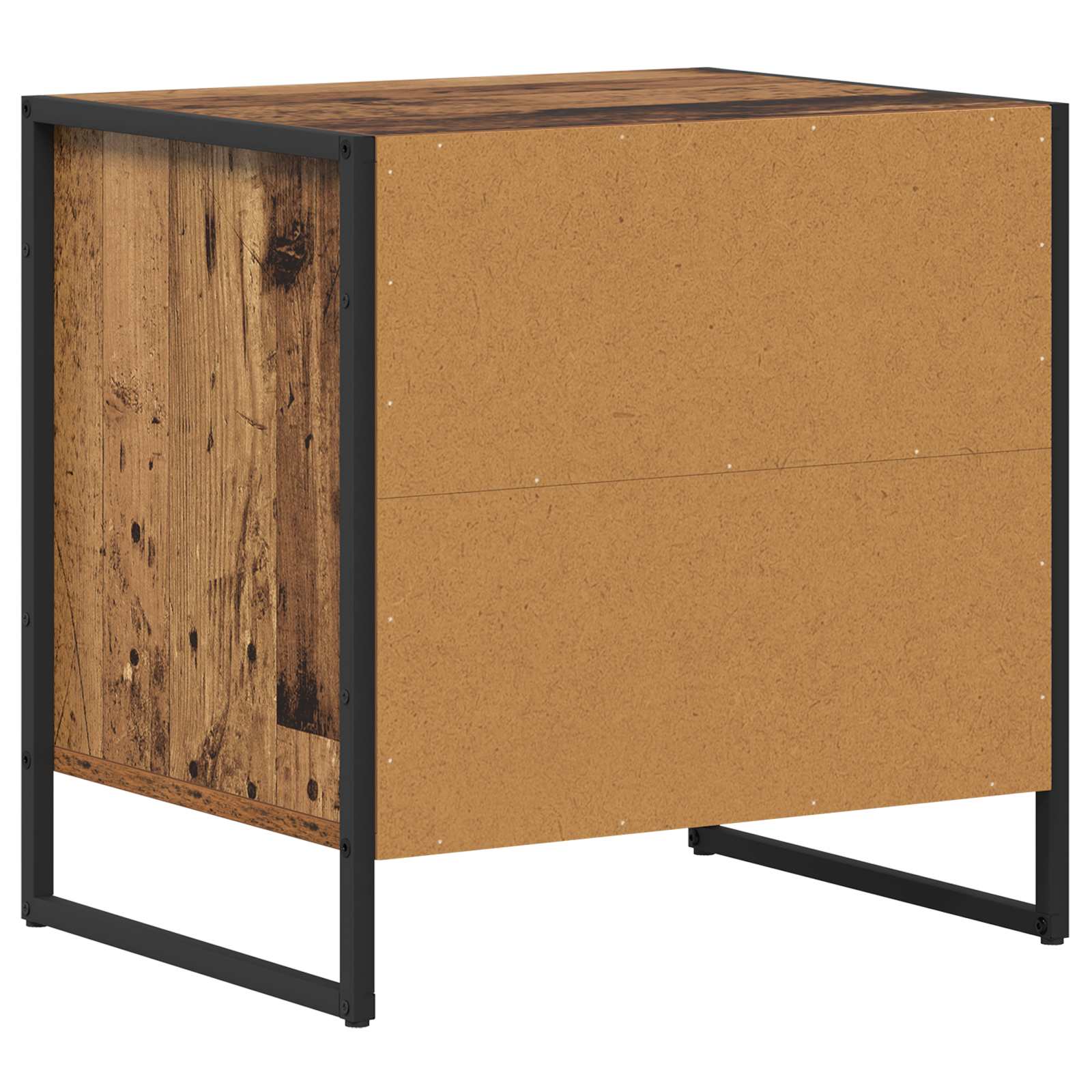 Κομοδίνο 2 pcs Παλιό Ξύλο 50 x 39,5 x 50 εκ. Επεξεργασμένο ξύλο