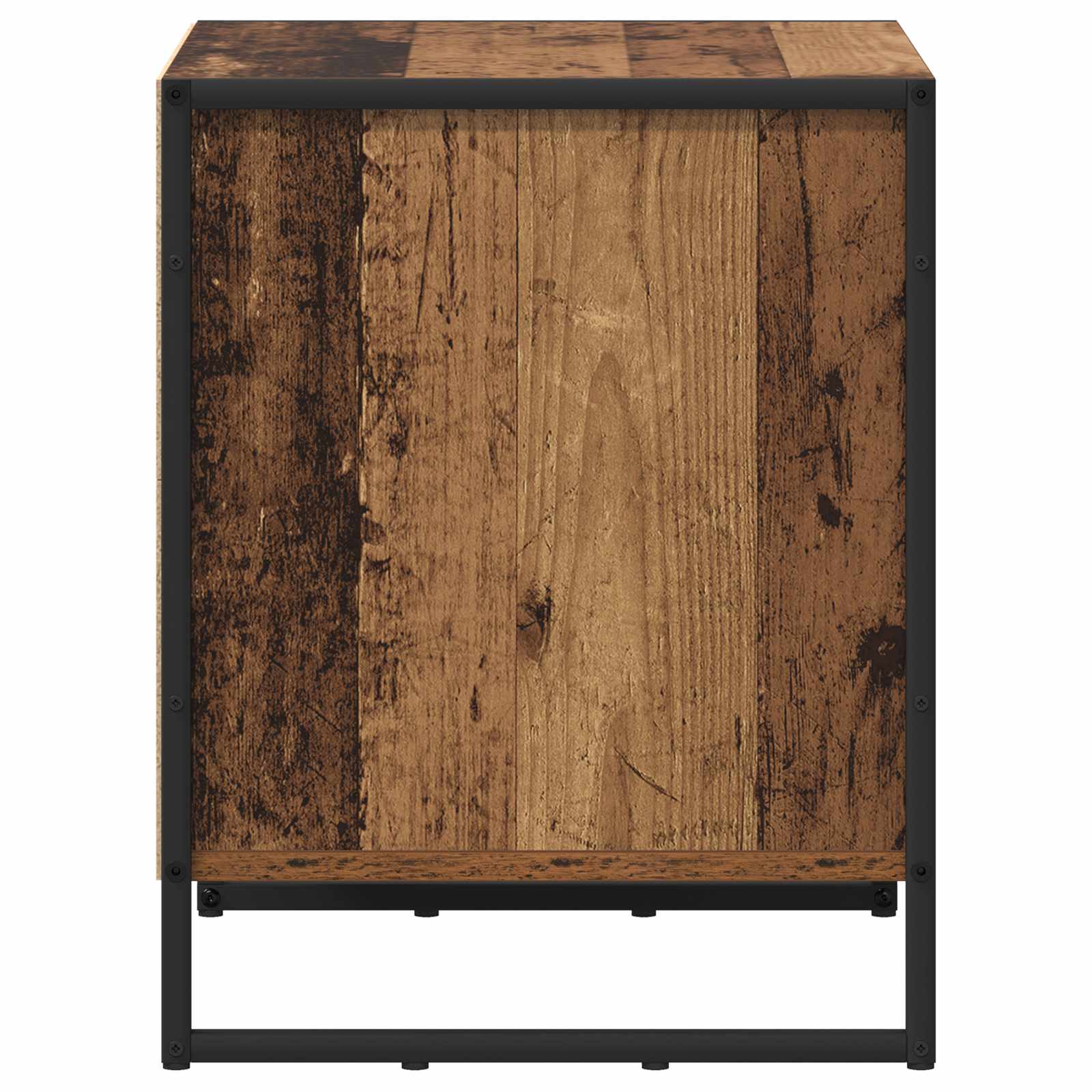 Κομοδίνο 2 pcs Παλιό Ξύλο 50 x 39.5 x 50 εκ. Επεξεργασμένο ξύλο